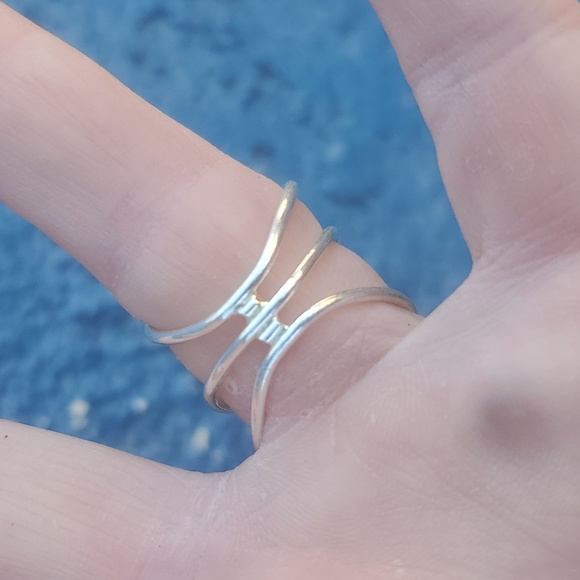 New Sunstone Sun Sitara and Honey Citrine Silver Ring. - Picture 8 of 10